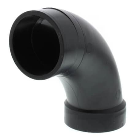 Thrifco Plumbing 4 Inch ABS 90 Deg Long Turn Street Elbow 6795279